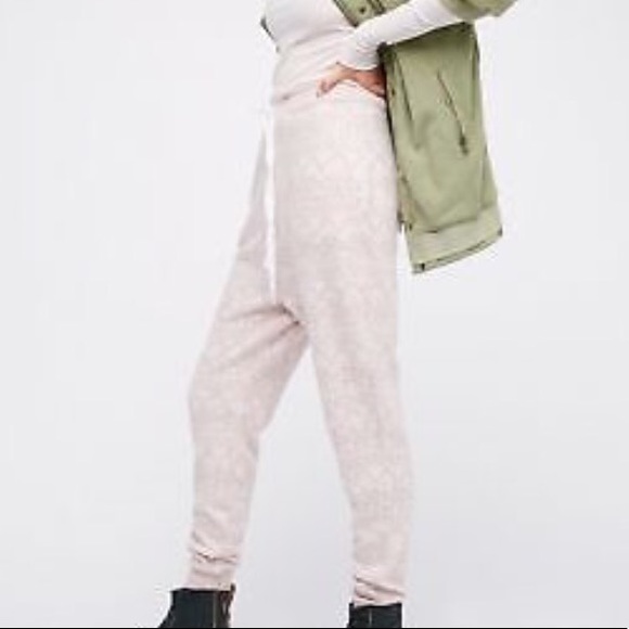 Free People Hi Rise Mix it Up Sweater Pant Joggers - Picture 7 of 16